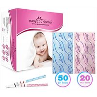 Easy@Home 50 Ovulation + 20 Pregnancy Test Strips Combo Kit 